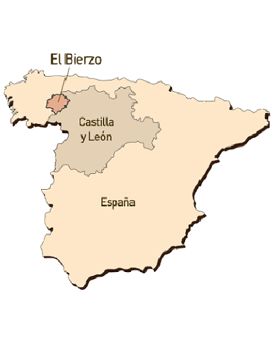 Bierzo-mapa