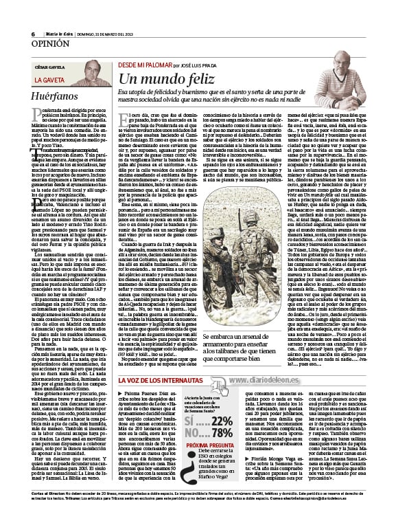 You are currently viewing Un mundo feliz